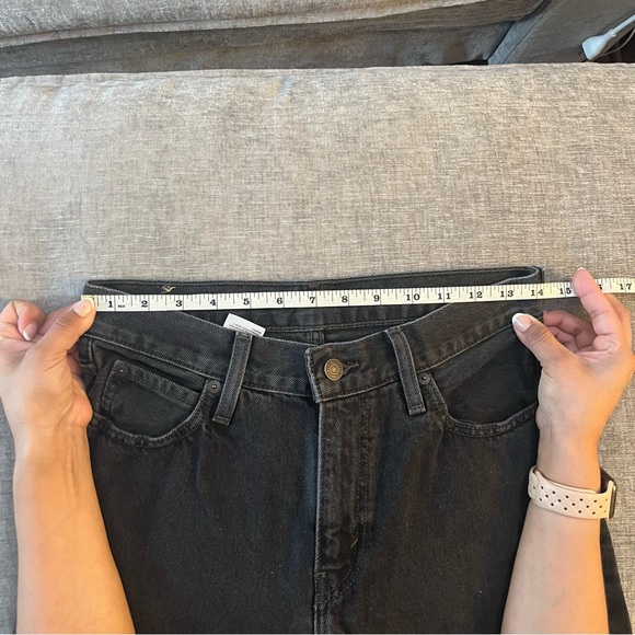 Levi's Straight Black Jeans Women's Sz 26 x 31 - Picture 7 of 8